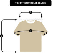 Guida alle taglie dimensioni organic choice t-shirts da uomo
