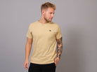 T-shirt in Cotone Organico Beige - Elefante uomo