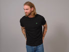 T-shirt in Cotone Organico Nera - Albero