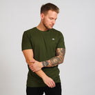 T-shirt in Cotone Organico Verde uomo Orso Polare